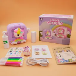 Cameră foto Flamingo Camera Print M9-U 6920240328105 Violet Pentru copii, 3+