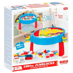 Măsuță cu constructor Dolu Study Time 2In1 Multicolor