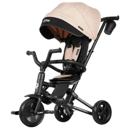 Triciclu Qplay Nova Niello Black Aluminiu / Pentru copii
