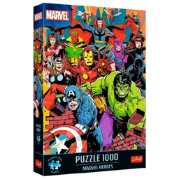 Puzzle Trefl Heroes (10881) Numărul de piese: 1000, Vârsta recomandată: 5+