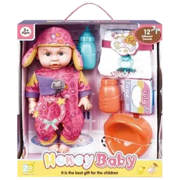 Păpușă Honey Baby 43834 bebeluș 3+