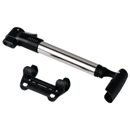 Pompă pentru biciclete Hama Mini Air Pump Black Silver