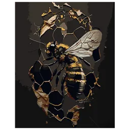 Pictură pe numere Strateg Albină GS956