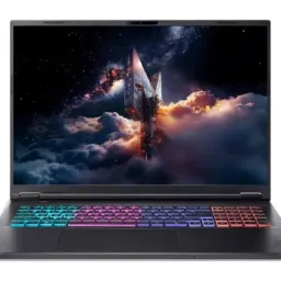 Ноутбук ACER Nitro 18 AI AN18-61 NH.QYBEU.003 Ryzen AI 7 350 32GB 2.0TB RTX5070 Linux Obsidian Black