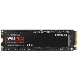 Ssd samsung 990 pro mz-v9p2t0bw, 2tb ssd pcie 4.0 x4 nvme 2.0 m.2 type 2280, read 7450mb/s, write 6900mb/s