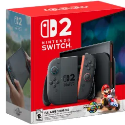 Nintendo Switch 2 256GB + Mario Kart World Bundle, Black