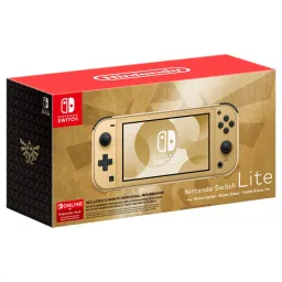 Nintendo Switch Lite Hyrule Edition + Expansion Pack