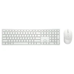 Tastatură fără fir + Mouse Dell KM5221W, White