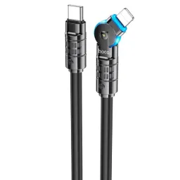 Cablu HOCO U118 Triumph USB-C to Lighning, 1.2m