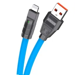 Cablu Jokade JA026 Type-A to Lightning, 1m, Blue