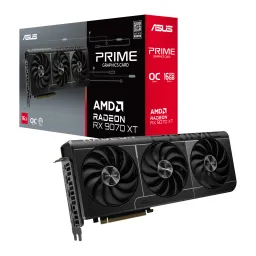 Placă video ASUS PRIME Radeon RX 9070 XT OC Edition