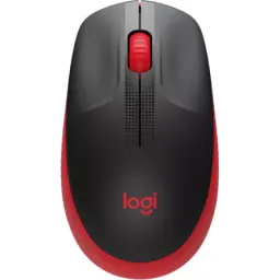 Wireless Mouse Logitech M190 Full-size, Red