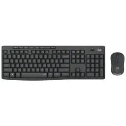 Tastatură fără fir + Mouse Logitech MK295, Black