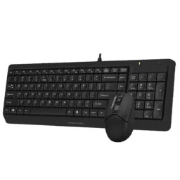 Tastatură + Mouse A4Tech F1512, Black