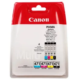 Ink Cartridge Canon CLI-471 Bk/C/M/Y