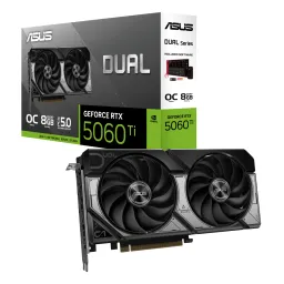 Placă video ASUS Dual GeForce RTX 5060 Ti OC Edition