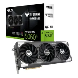 Placă video ASUS TUF Gaming GeForce RTX 5060 Ti OC Edition
