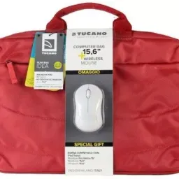 15.6''  Geantă pentru laptop Tucano Idea + Mouse, Red