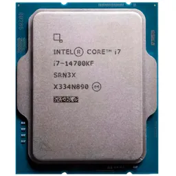 CPU Intel Core i7-14700KF 2.5-5.6GHz 20 Cores 28-Threads (LGA1700, 2.5-5.6GHz, 33MB, No Integrated Graphics) Tray, CM8071504820722