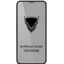 GA Tempered Glass Privacy for Iphone 15, Black (10pcs) GATGLPIP15BK