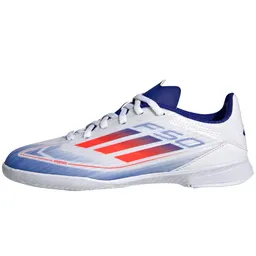 Ghete pentu fotbal Adidas F50 LEAGUE IN J pt Barbati / 37 / Alb
