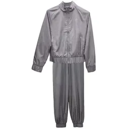Costum Sportiv EA7 EMPORIO ARMANI TRAIN TRACKSUITS W T-SUIT TT F L Gri Femei