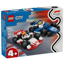 Lego City F1® Williams Racing & Haas F1® Race Cars