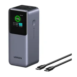 Acumulator extern Ugreen 20 Airline Approved 20000mAh 130W Grey (35524B)
