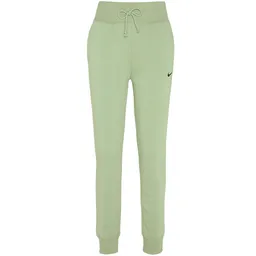 Pantaloni Nike W NSW PHNX FLC HR PANT STD XS Verde Femei
