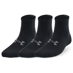 Sosete Under Armour UA ESSENTIAL 3PK QTR YTH Negru