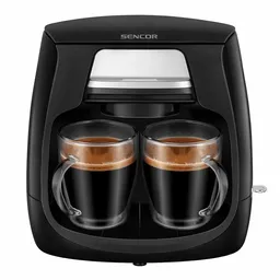 Cafetiera Sencor SCE2100BK / 0.3 l / Cu picurare / Macinata