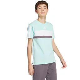 Tricou Adidas J 3S TIB T / Femei / 128 / Turcoaz