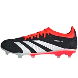 Ghete pentu fotbal Adidas PREDATOR PRO FG pt Barbati / 45.5 / Negru-rosu
