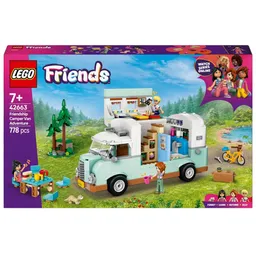 Constructor Lego Friends Friendship Camper Van Adventure 42663 de la 7+ ani