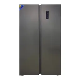 Frigider Side-by-Side Eurolux SBS501WPS / 473 l / 181 cm / E / Inox