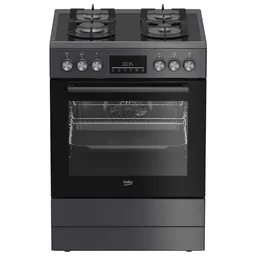 Aragaz pe gaz Beko FBM62330GADSN / 4 arzatoare / 60 cm / Antracit