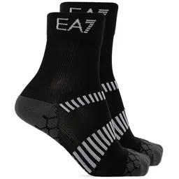 Sosete Unisex EA7 EMPORIO ARMANI UNISEX CRUSHER SOCKS S Negru