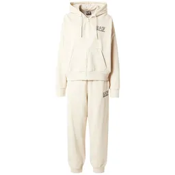 Costum Sportiv EA7 EMPORIO ARMANI TRAIN VISIBILITY W T-SUIT FZ C XXL Bej Femei