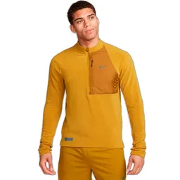 Hanorac pt bărbați Nike M NK DF RUN DVN MIDLYR HZ 2XL Maro