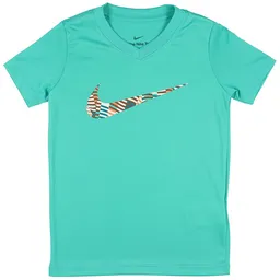 Tricou Nike G NK DF TEE rLEG VNECK SE+ / Femei / S / Verde