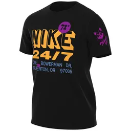 Tricou bărbătesc Nike M DF UV HYVERSE SS GFX L Negru