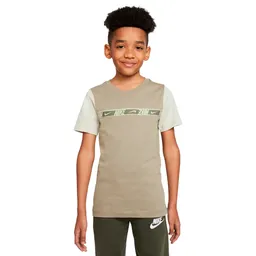 Tricou Nike B NSW REPEAT SS TOP / Barbati / M / Bej