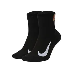 Sosete Unisex Nike U NK MULTIPLIER MAX ANKLE 2PR L Negru