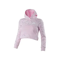 Hanorac Nike G NSW FLC AOP HOODIE / Femei / L / Roz