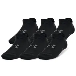 Sosete Unisex Under Armour UA Yth Essential No Show 6pk XS Negru