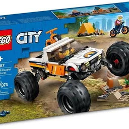 Constructor Lego City 4x4 Off-Roader Adventures 60387 de la 6+ ani