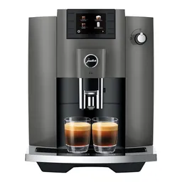 Aparat de cafea Espresso JURA E6 Dark Inox 15439 / 15 bar / Espresso