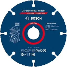 Disc  diamant Bosch Carbide Multiweel 125, 2608901189