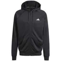 Hanorac pt bărbați Adidas GG 3S FZ HD XXL Negru