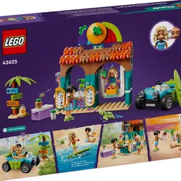 Constructor Lego Friends Beach Smoothie Stand 42625 de la 6+ ani